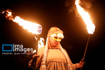 Second day of Street Theater fest in western Iran