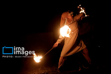 Second day of Street Theater fest in western Iran