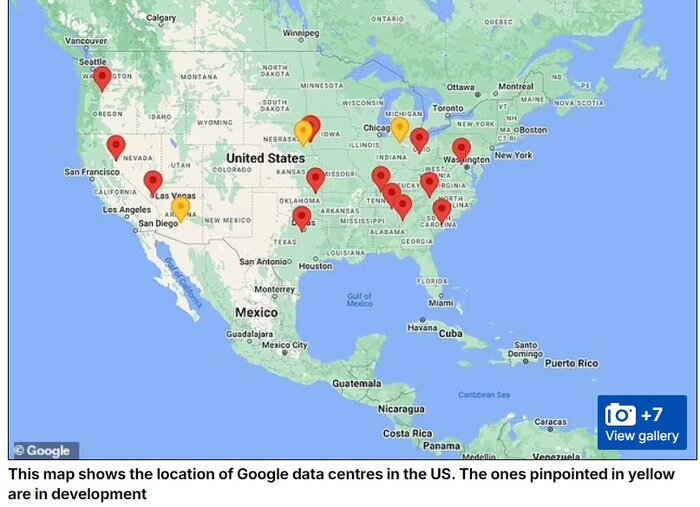 گوگل هم به برق هستهای متوسل شد
