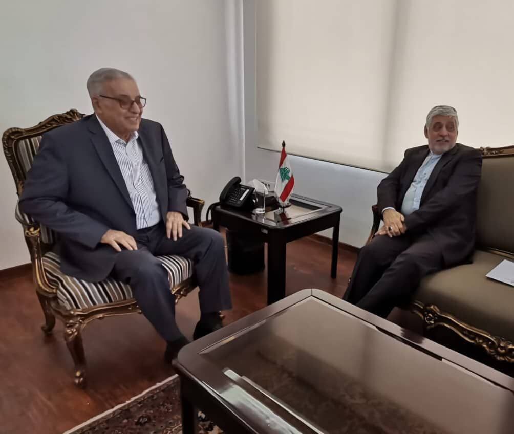 Iranian FM’s special envoy meets top Lebanese diplomat in Beirut