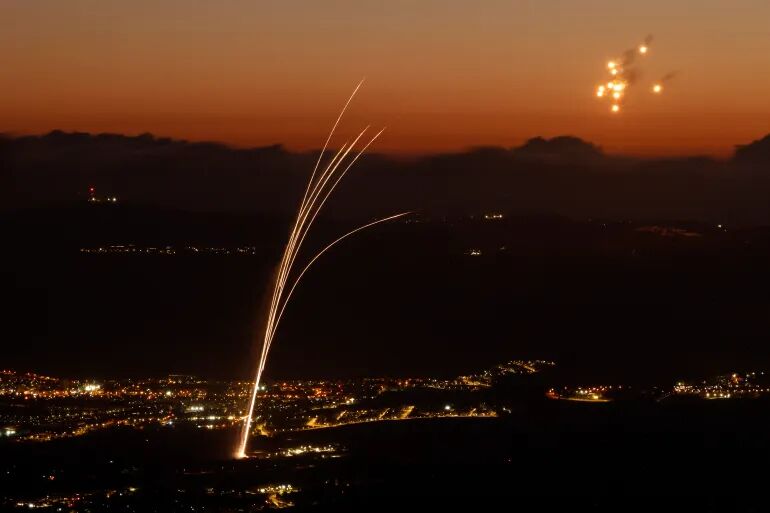 Sirens blare amid Hezbollah attack on Israeli targets overnight