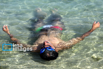 High-seas swimming competition