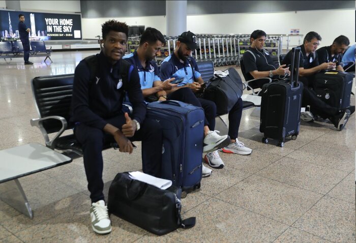 استقلال به دوبی رسید؛ چشمی محروم در کنار آبیپوشان