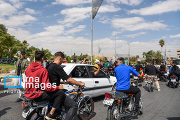 People of Shiraz welcome Hadi Choopan