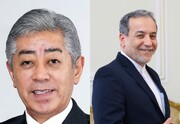 Iranian, Japanese FMs stress continuation of talks