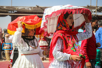 Nomadic wedding of Kermanj nomads in northeast Iran