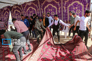 Nomadic wedding of Kermanj nomads in northeast Iran