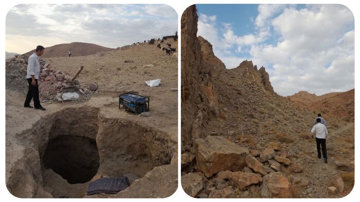 پنج نفر در مراغه حين حفاري غيرمجاز دستگير شدند