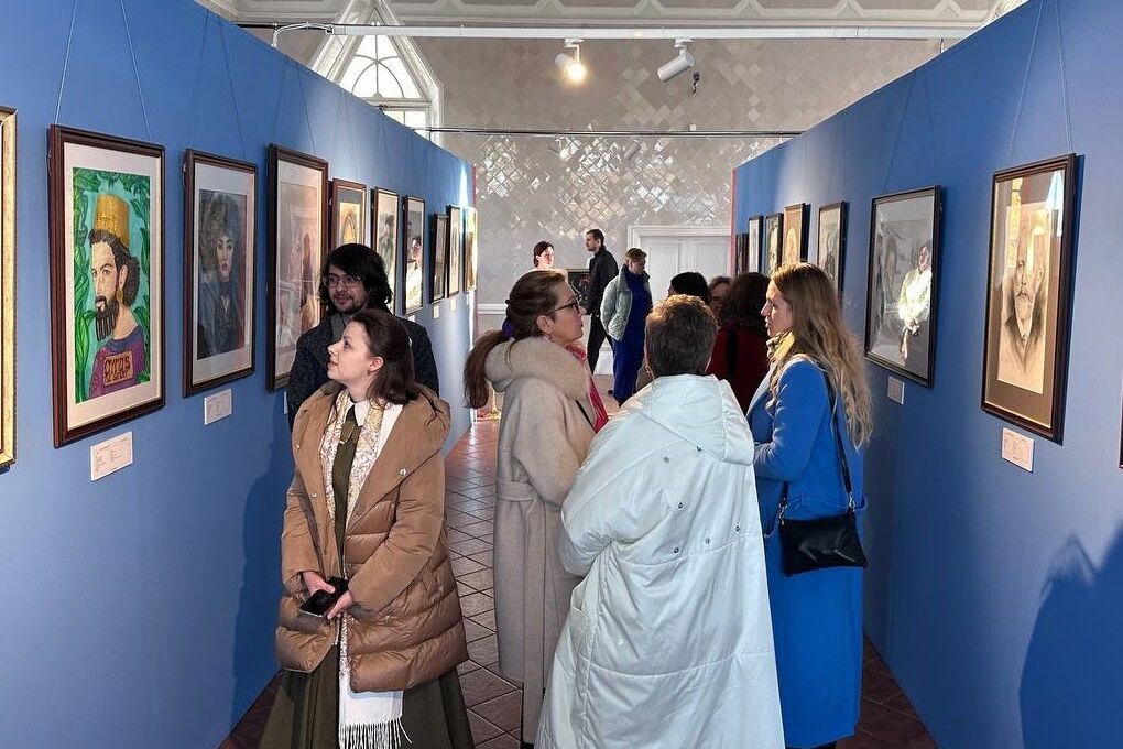 Iranian, Russian artists' exhibition opens in Saint Petersburg