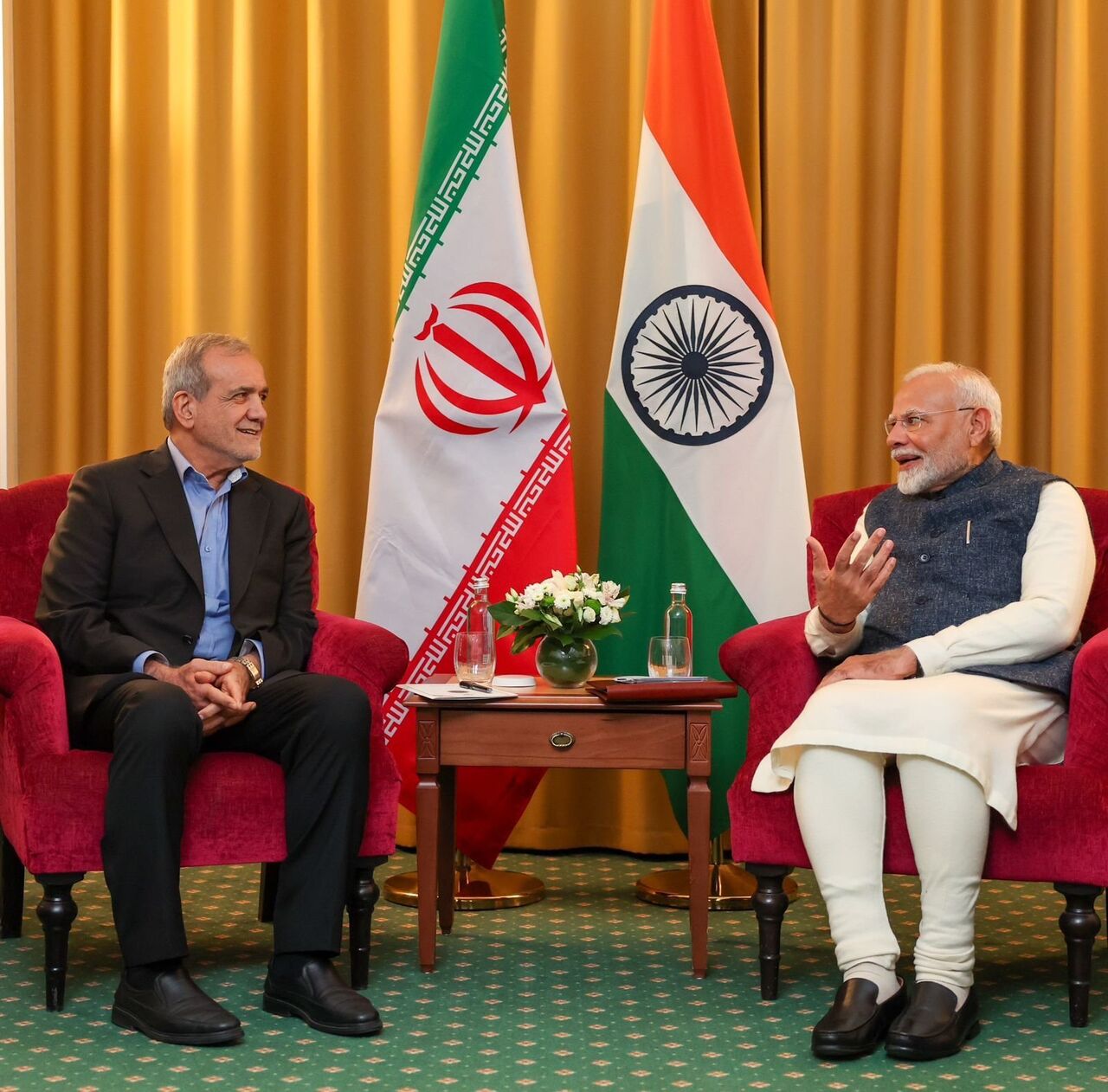 Indian PM hails meeting with Iranian president