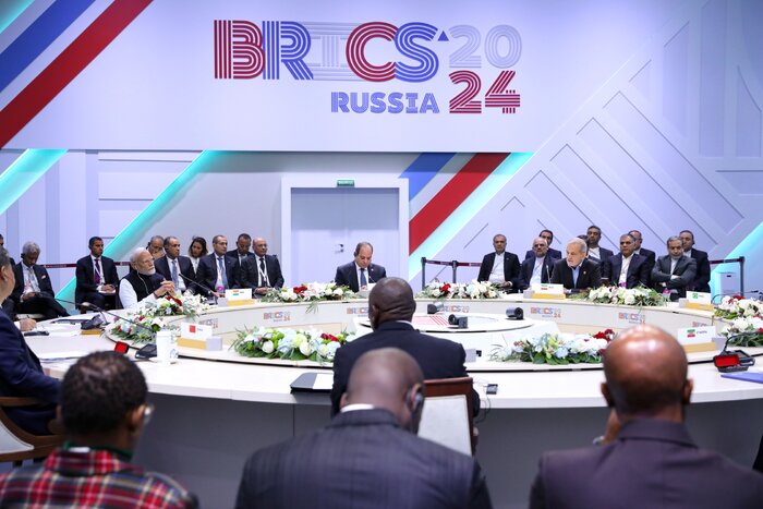 Iranian president makes 5 proposals at BRICS summit in Russia