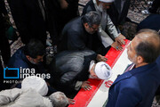 Funeral procession of Iranian doctor martyred in Lebanon