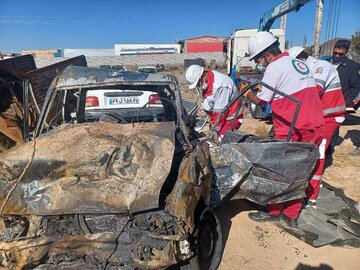 ۲ نفر در حوادث جاده‌ای روز جمعه استان مرکزی جان خود را از دست دادند