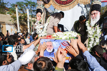 Funeral por el médico iraní martirizado en Líbano