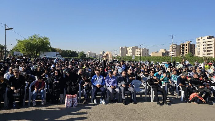 همایش بزرگ پیاده‌روی خانوادگی در اهواز برگزار شد