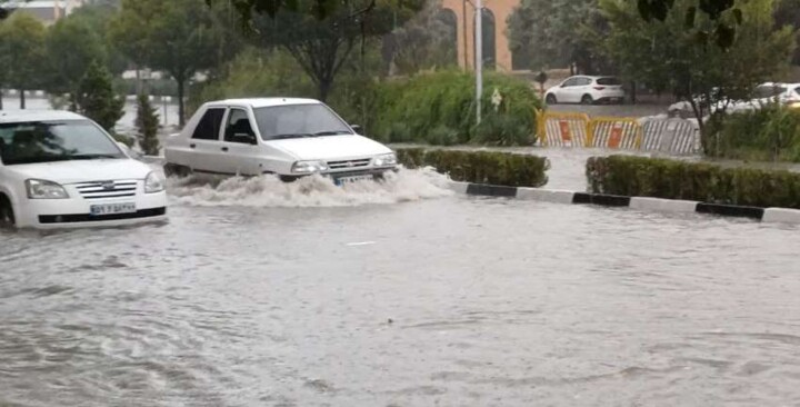 هواشناسی:‌ سپیدان با ۱۱۳ میلی متر صدرنشین باران پاییزی در فارس شد + فیلم و جدول