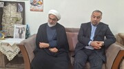 دیدار رییس سازمان قضایی نیروهای مسلح با خانواده یک شهید در گرگان