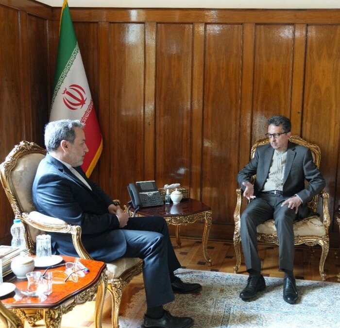 Iran’s new ambassador to Denmark meets FM Araghchi