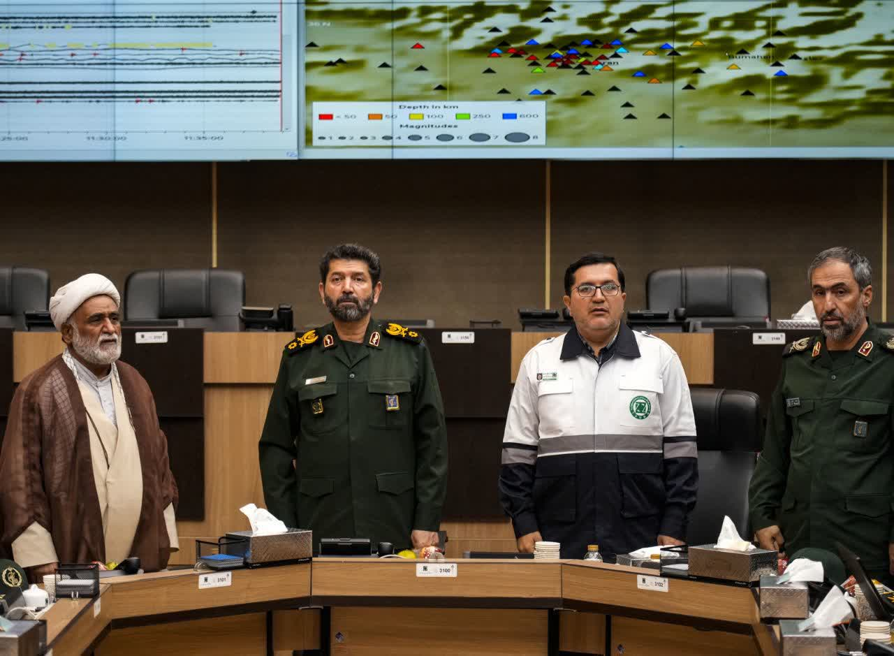 فرمانده سپاه تهران بزرگ از توانمندی های ستاد مدیریت بحران بازدید کرد