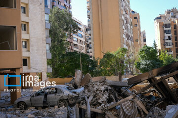 Beirut's Dahieh after Zionist regime's attacks