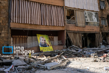 Beirut's Dahieh after Zionist regime's attacks