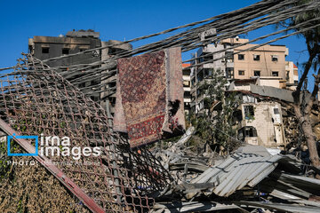 Beirut's Dahieh after Zionist regime's attacks