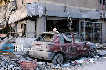 Beirut's Dahieh after Zionist regime's attacks