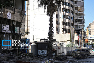 Beirut's Dahieh after Zionist regime's attacks