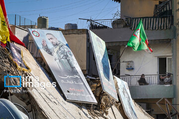 Beirut's Dahieh after Zionist regime's attacks