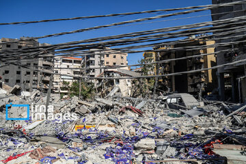 Beirut's Dahieh after Zionist regime's attacks