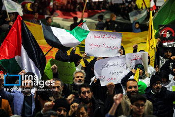 Iranians in Mashhad condemn Israel strikes on Iran