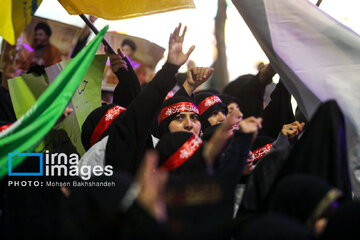 Iranians in Mashhad condemn Israel strikes on Iran