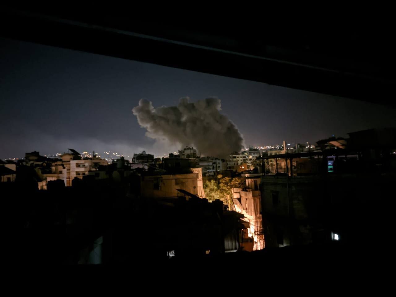 Israeli warplanes bombard southern Beirut