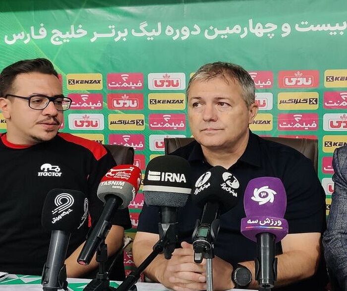 سرمربی تراکتور: بازیکنان ما کنترل بازی را در دست داشتند سرمربی تراکتور: بازیکنان ما کنترل بازی را در دست داشتند