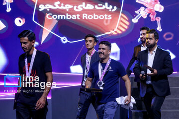 Closing ceremony of first tech olympics in Iran