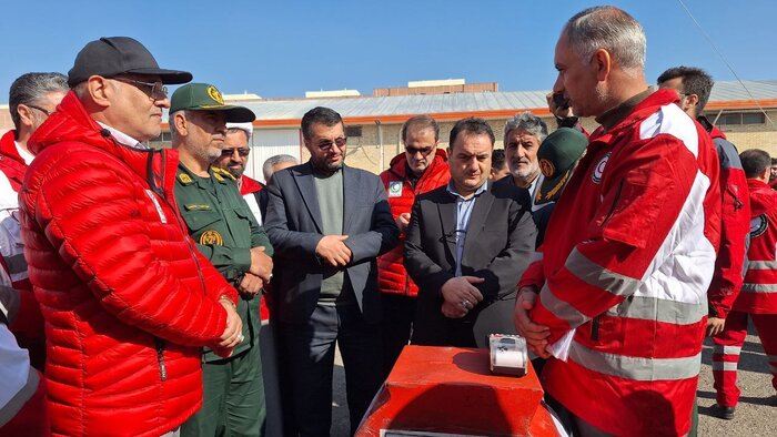  مانور خودحفاظتی جمعیت هلال احمر اردبیل برگزار شد