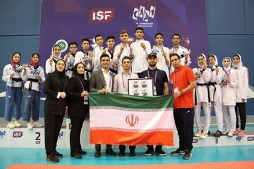 President hails Iranian students’ victory at ISF Gymnasiade as a matter of pride