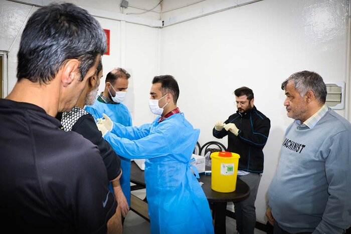 واکسینه شدن ۲ هزار زندانی ندامتگاه قزلحصار کرج در برابر آنفلوآنزا