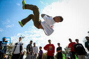 Iran's parkour national championship