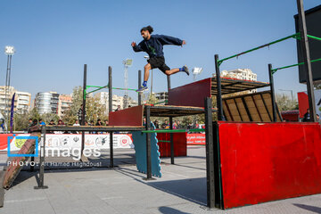 Iran's Parkour National Championship