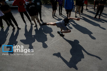 Iran's Parkour National Championship