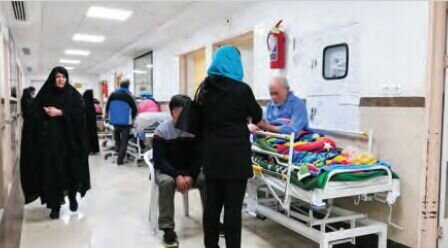 ناله بیمارستان دهدشت از درد کمبودها!
