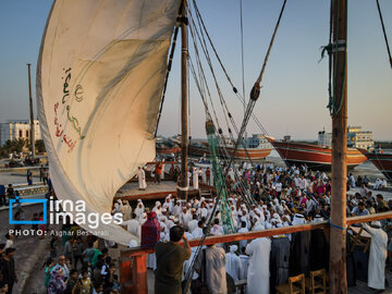 Wedding ceremony in Laft Port 