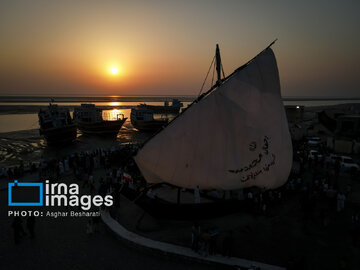 Wedding ceremony in Laft Port 