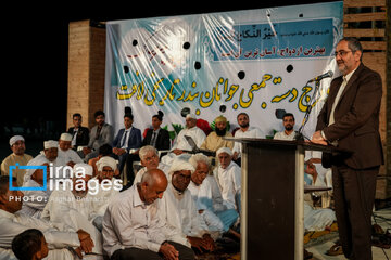 Wedding ceremony in Laft Port 