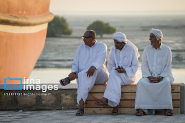 Wedding ceremony in Laft Port 