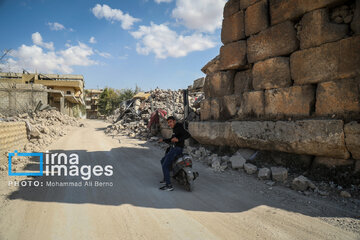 Baalbek; defenseless against Zionist airstrikes