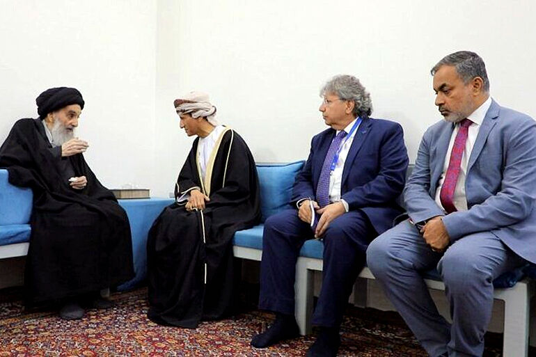 Ayatollah Sistani laments world’s inability to stop Israeli aggression ...