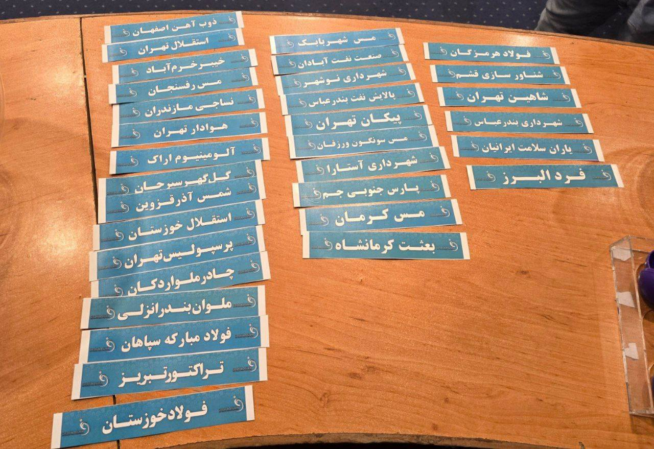 قرعهکشی جامحذفی؛ استقلال و پرسپولیس به مسیها خوردند