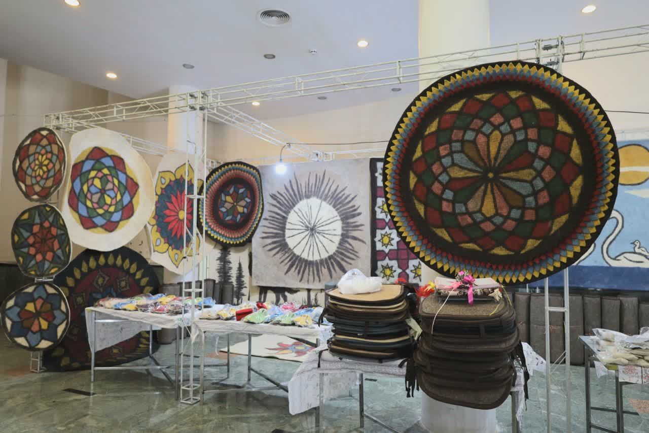 فیلم|برگزاری جشنواره ملی نمد در شهرکرد